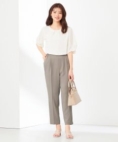 ANY SIS L 【接触冷感＆UVカット】サラキレイ テーパードパンツ