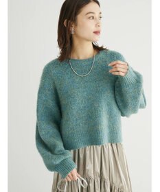 Green Parks ・ＥＬＥＮＣＡＲＥ　ＤＵＥ　ミックスシャギーニット