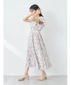 earth music&ecology フラワーフレアワンピース