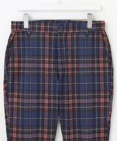 23区GOLF 【MEN】ＴＥＸＢＲＩＤ チェック柄  べーシックシルエットパンツ