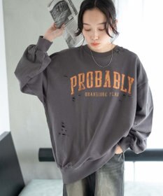 WEGO ダメージスウェット