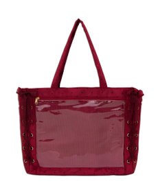WEGO 【痛バ＆推し活グッズ】レースアップ痛バッグL