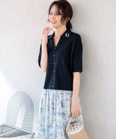 組曲 L 【先行予約・WEB限定】ポップコーンアーガイルスキッパー ニット