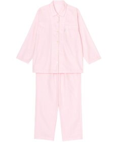 ワコール／睡眠科学 【パジャマ】　長袖・長ズボン　綿100％　光沢感とハリ感　睡眠科学／ワコール　YDX564