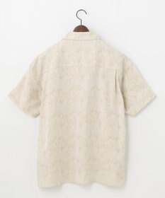 JOSEPH ABBOUD MOUNTAIN 【SPACE／UNISEX】ソアロンリネンジャガード シャツ