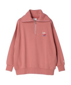 earth music&ecology Ｌｅｅ×ｅ．ｍ．ａ．ｅ．　ハーフジップ刺繍スウェット