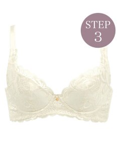 BRADELIS New York 【BRADELIS New York / 育乳STEP3 持ち上げる】ヴィオラステップ３ブラ23S1   美しいデコルテを作るブラ