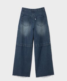 GRACE CONTINENTAL ハードクラッシュデニムパンツ