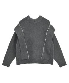 CRAFT STANDARD BOUTIQUE ハンドステッチデザインニットプルオーバー