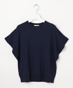 ANY SIS 【アイスタッチ】フレンチスリーブ ニット