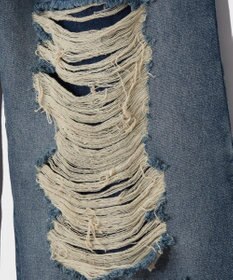 GRACE CONTINENTAL ハードクラッシュデニムパンツ