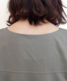 Tiaclasse L 【洗える】大人可愛いバックフレアカットチュニック