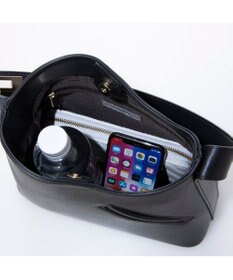 UNBILLION カシュカシュ cachecache / サイドポケットヒネリハンドル2wayトートバッグ