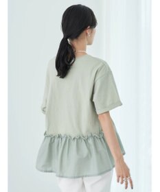 earth music&ecology ドッキングギャザープルオーバー