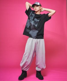 WEGO 【ユニセックス着用ITEM】ラインストーングラフィックT（SS）