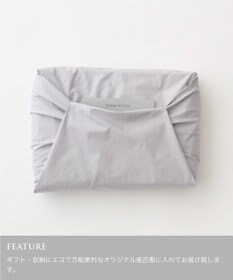 LOOM&SPOOL FOL綿毛布シングル／グレー