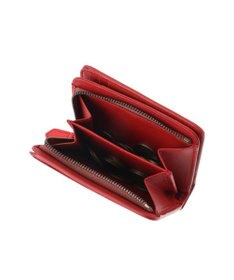 genten ダイヤカットワーク　二つ折り財布