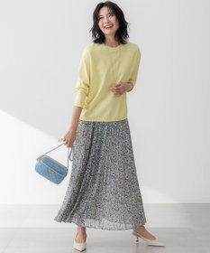 23区 【洗える】コンフォートストレッチ ドルマンスリーブ ニット