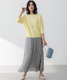 23区 【洗える】コンフォートストレッチ ドルマンスリーブ ニット