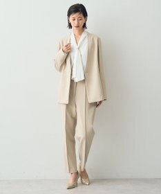 YECCA VECCA ストレッチピンタックパンツ