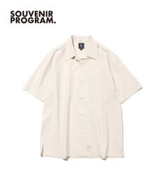 J.PRESS MEN 【J.PRESS ORIGINALS】【UNISEX】Toropical Open Half Sleeve Shirt / Baggy-Fit