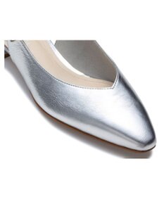 REGAL FOOT COMMUNITY 【リーガルレディース】F29R ストラップバックベルトパンプス フラットシューズ