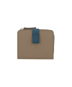 Atelier nuu 日本製 noble L字ファスナー二つ折りウォレット