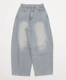 WEGO サマーデニムバレルレッグパンツ