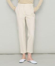 JOSEPH 【洗える】オーガニックツイル　テーパードトラウザーズ