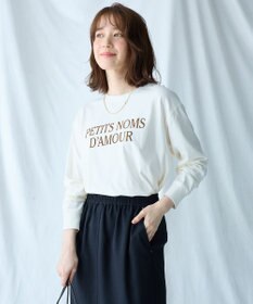 ANY 【洗濯機可】フロッキーロゴロングＴシャツ