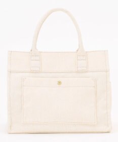 LA BAGAGERIE チャーム付きデニムバッグ Sサイズ