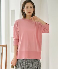 組曲 L 【WEB限定】コットンポリエステル リラクシーニット