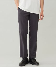 UNFILO MENS 【OCEANS 雑誌・web・YouTube 掲載】WOOL TOUCH 機能美パンツ スリム【東レ開発のウール見え高機能素材】