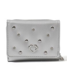 WEGO メタルハートスタッズウォレット