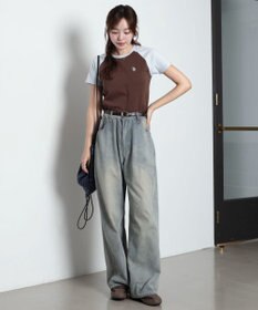 WEGO 【SMLサイズ展開】U.S. POLO ASSN.別注コンパクトTシャツ