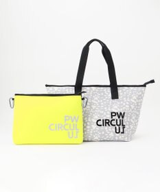 PW CIRCULUS 新色！【UNISEX】ロゴ トートバック クラッチバッグ付き