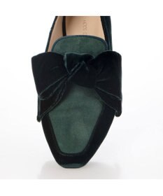 MODE ET JACOMO <MODE ET JACOMO>ベルベットリボンローファー