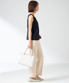 ANY SIS 【洗える】サテン2WAY タンクトップ