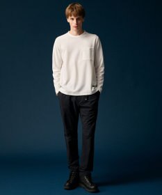 JOSEPH ABBOUD MOUNTAIN 【MADE IN JAPAN】ダイヤモンドワッフル 長袖 アウトドア Tシャツ