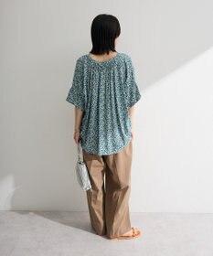 Green Parks 【WEB限定】アソート柄さらっとレーヨンブラウスⅡ