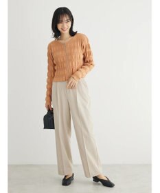 Green Parks きれいシルエットパンツ（ワイドストレート）