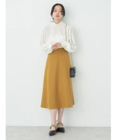 earth music&ecology すきな丈フレアスカート