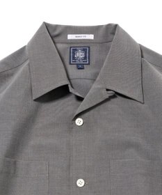 J.PRESS MEN 【J.PRESS ORIGINALS】【UNISEX】Toropical Open Half Sleeve Shirt / Baggy-Fit