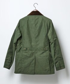 JOSEPH ABBOUD MOUNTAIN 【軽量/ワックスコーティング・テ―ム・ヤルビー氏コラボ】ワックスクロス プリント ブルゾン