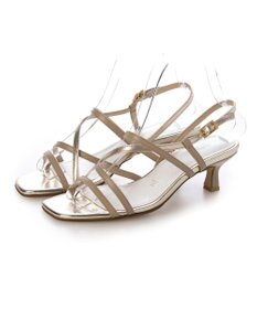 MODE ET JACOMO <MODE ET JACOMO>アシンメトリーストラップサンダル