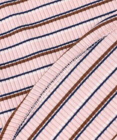 ANY テレコラウンドヘムタンクトップ