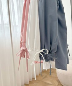 Feroux 【洗える】フリルシャツ ブラウス