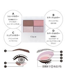 Chacott Cosmetics フェイスカラーパレット【513】フラワーガーデン