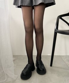 WEGO 【暖かい】フェイクタイツ裏起毛