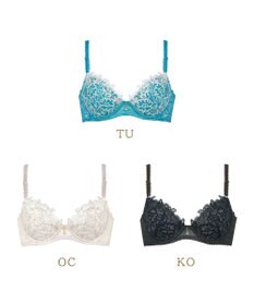 Wing Wing Lesiage　【2710シリーズ】ブラジャー　クチュール感あふれる贅沢な総レース　ウイング／ワコール　PB2710